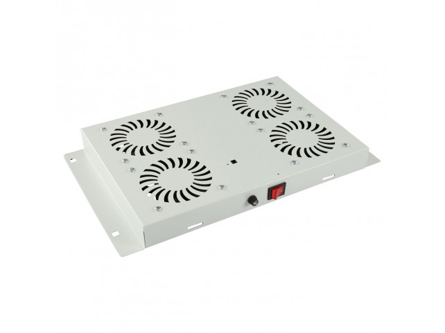 Lanview 4 FANS, ANALOG THERMOSTAT  CONTROLLED FAN MODULE WHITE