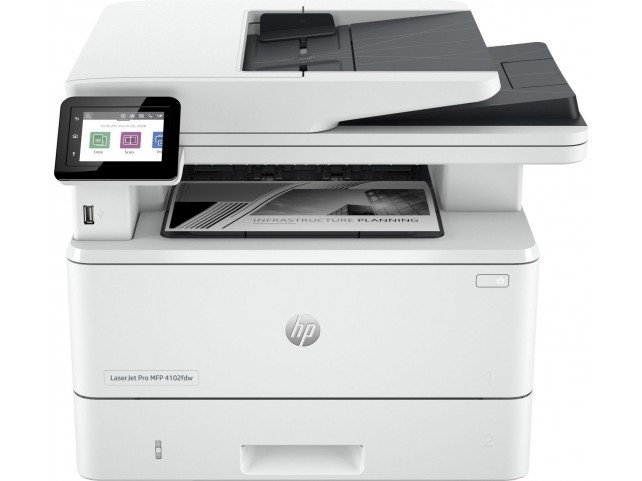 HP Laserjet Pro Mfp 4102Dw  Printer, Black And White,