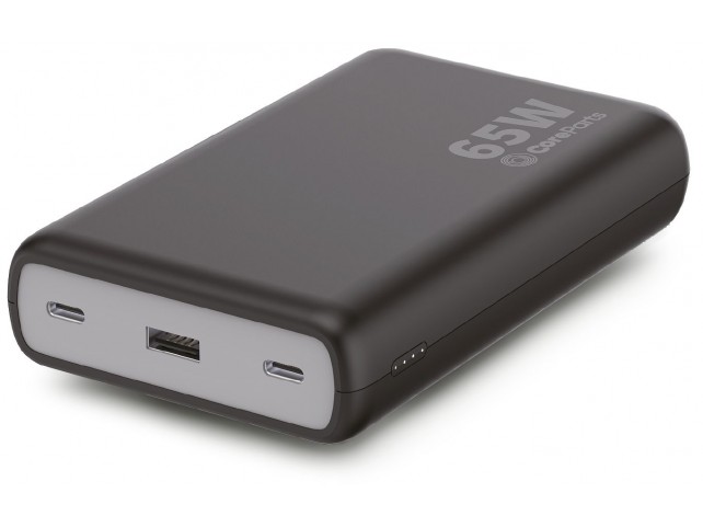 CoreParts USB-C PD65W Power bank  20.000mAh W126091221, Black,