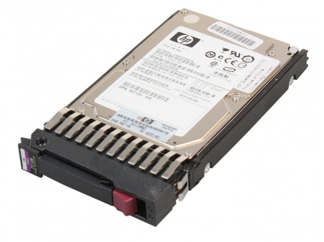 Hewlett Packard Enterprise 72GB 15.000Rpm SAS  2.5-inch small form factor