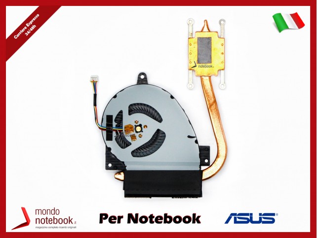 Dissipatore e Ventola Heatsink Fan CPU ASUS P2440UA P2540UA P453UA P553UA