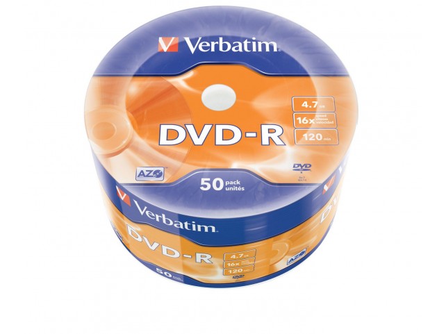 Verbatim DVD-R AZO 4.7GB 16X MATT  SILVER SURFACE DVD-R Matt