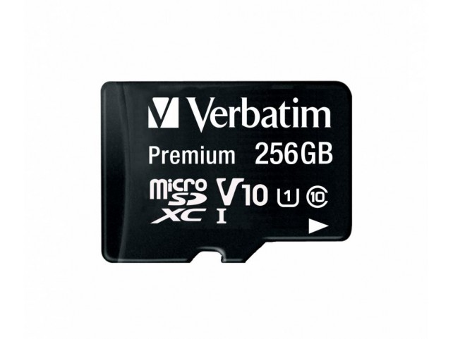 Verbatim MICRO SDXC PREMIUM UHS-I 256GB  microSDXC Card 256GB,