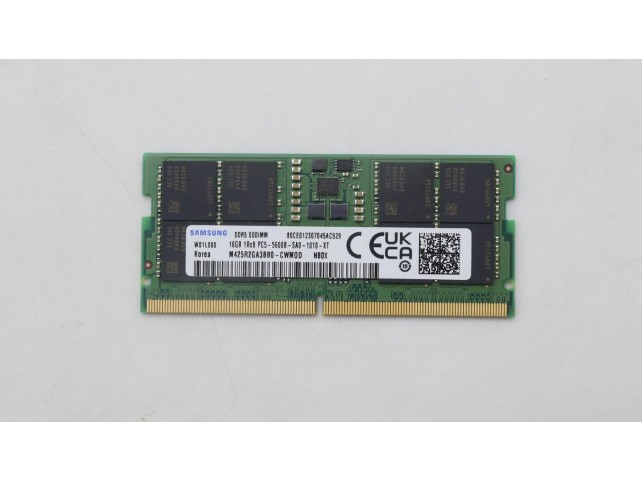 Lenovo MEMORY  SODIMM,16GB,DDR5,5600,Samsung
