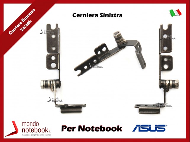 Cerniera Hinge ASUS EeePC 1005H 1005HA 1001PX (SINISTRA)