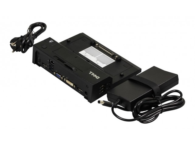 Dell Port Replicator : EURO2 Simple  E-Port II with 130W AC Adapter