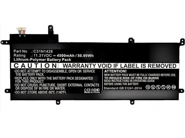 CoreParts Laptop Battery for Asus  51Wh Li-Pol 11.31V 4500mAh