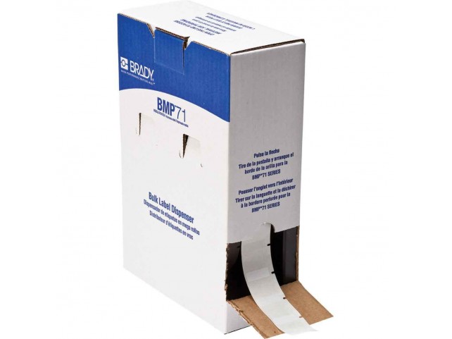 Brady Bulk Vinyl Cloth Labels for  M611, BMP61 and BMP71 25.40