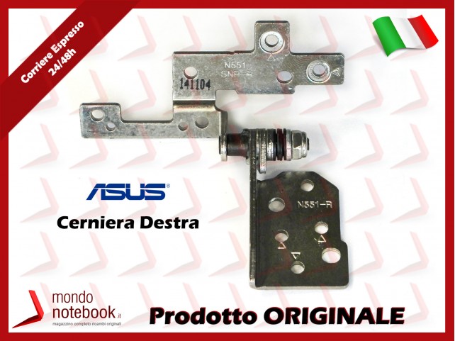 Cerniera Hinge ASUS N551 Series (DESTRA) Versione No Touch