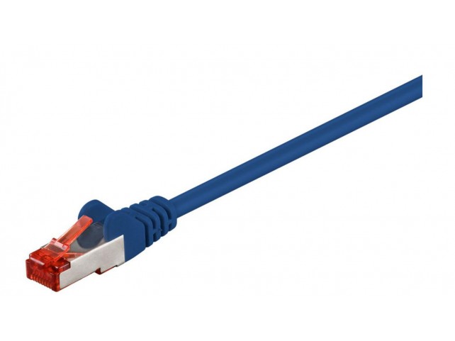 MicroConnect F/UTP CAT6 7.5m Blue PVC  Outer Shield : Foil screening