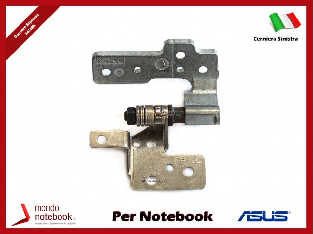 Cerniera Hinge ASUS N61 N61J N61V N61W X64J X64V Pro64J Pro64V (SINISTRA)