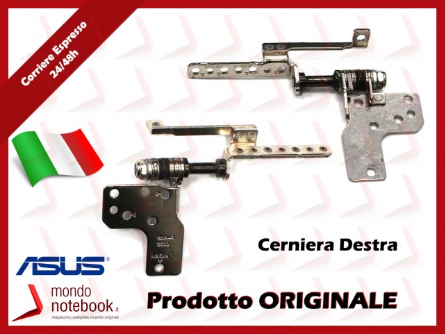 Cerniera Hinge ASUS S500C S500CA TOUCH (Destra)