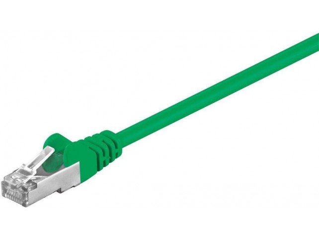 MicroConnect F/UTP CAT5e 5m Green PVC  Outer Shield : Foil screening