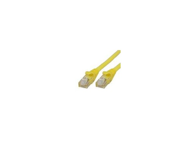 MicroConnect U/UTP CAT6 5M Yellow Snagless  Unshielded Network Cable,