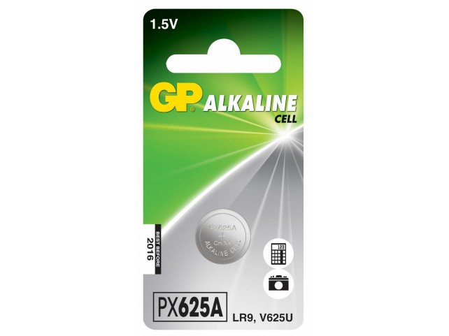 GP ALKALINE BUTTON Battery  PX625A