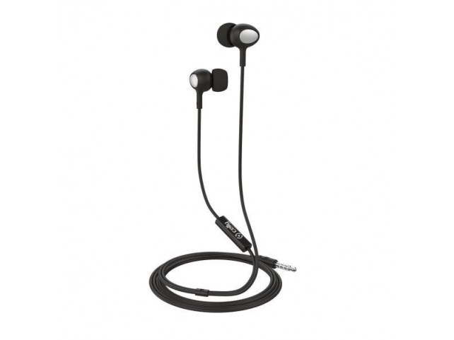 Celly Headphones/Headset Wired  In-Ear Calls/Music Black