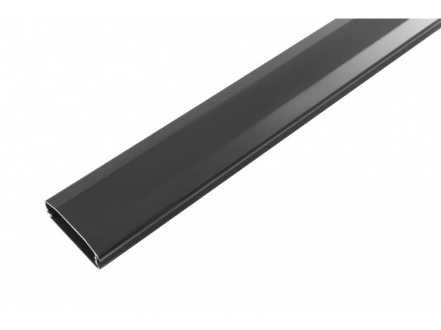 Vivolink Aluminum cable cover black,  110x6x2cm