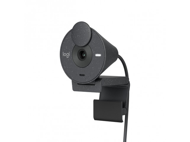 Logitech Brio 300 Webcam 2 Mp 1920 X  1080 Pixels Usb-C Graphite