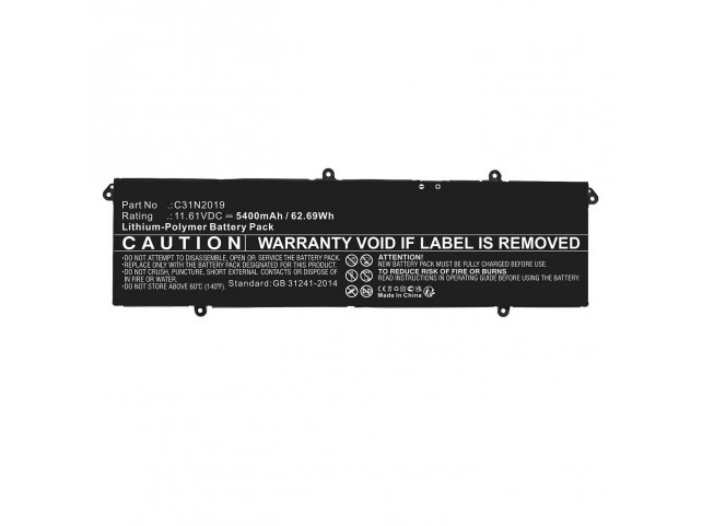 CoreParts Battery for Asus Notebook,  Laptop 62.69Wh Li-Pol 11.61V