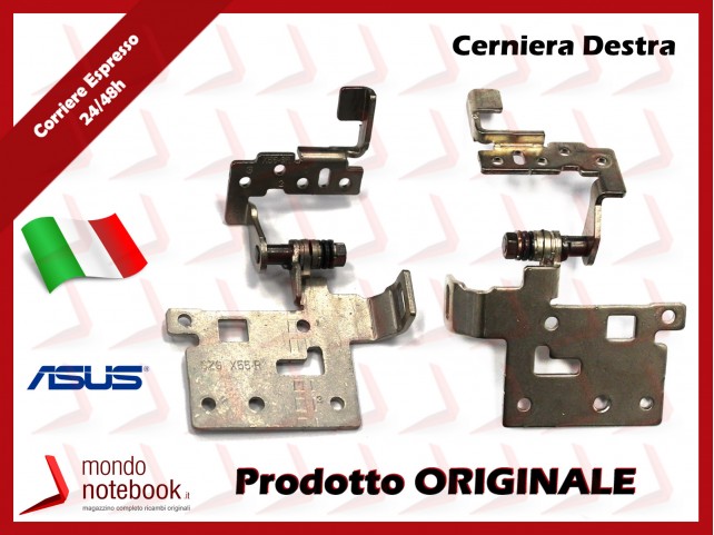 Cerniera Hinge ASUS X55A X55C (F55C) X55U X55VD (R503VD, F55VD) (DESTRA)