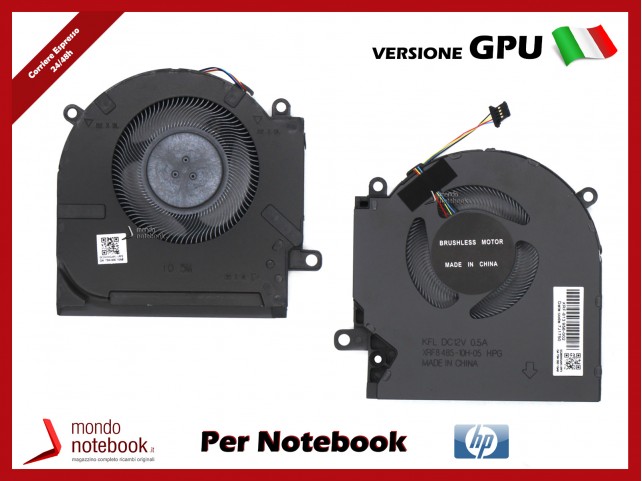Ventola Fan GPU HP OMEN 15-EK 15-EN (12V) VGA