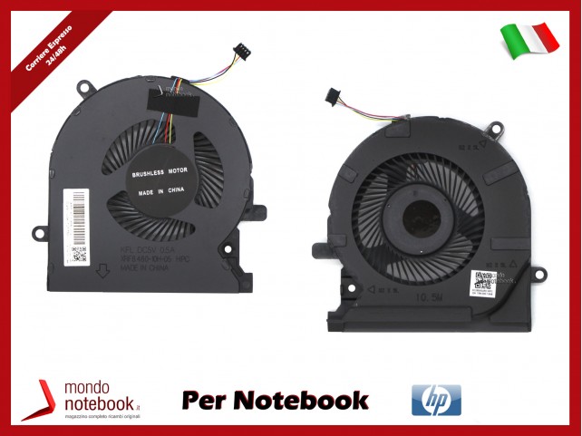 Ventola Fan CPU HP OMEN 15-EK 15-EN (5V)