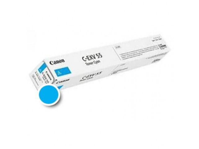 Canon C-EXV55C cyan toner  C-EXV 55, 23000 pages, Cyan,