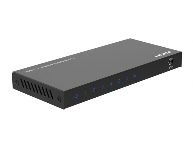 MicroConnect 4K@60Hz HDMI Splitter 1x4,  4:4:4