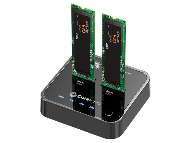 USB3.2 Type C (10Gbps) SATA  M.2 SSD cloner Docking
