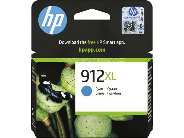 HP 912Xl High Yield Cyan  Original Ink Cartridge