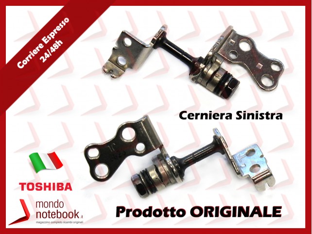 Cerniera Hinge TOSHIBA Satellite R630 R830 Portege R700 R830 (SINISTRA)