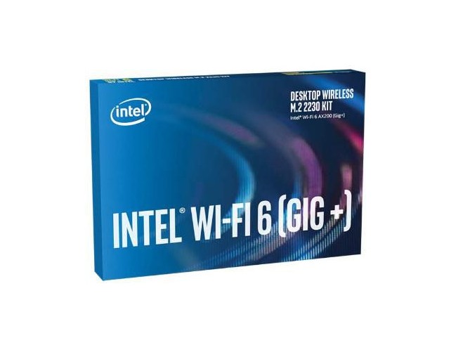 Intel AX200.NGWG.DTK network card  Internal WLAN 2402 Mbit/s