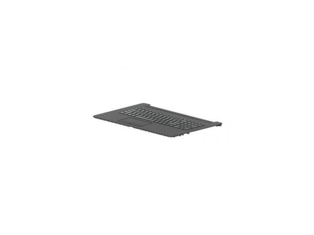 HP TOP CVR W/KBD BL ODD CS/SK  L91024-FL1, Keyboard, 43.9 cm