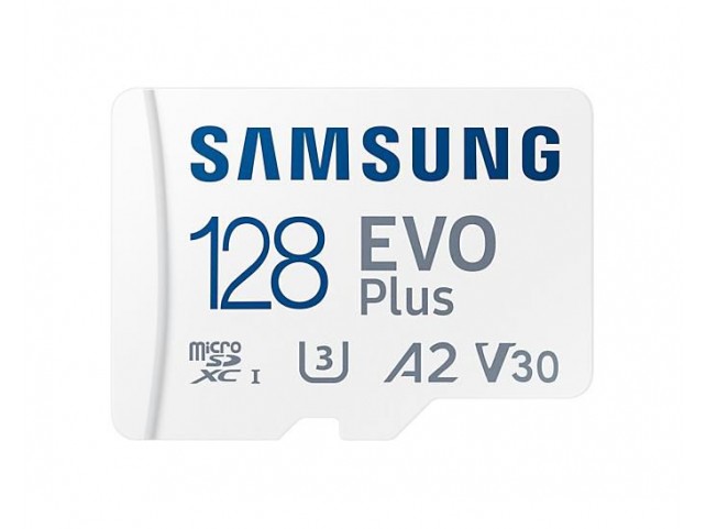 Samsung EVO Plus memory card 128 GB  MicroSDXC UHS-I Class 10 EVO