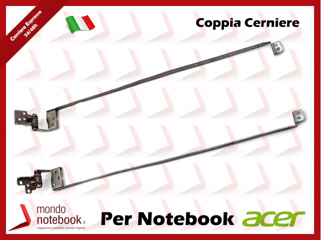 Cerniere Hinges ACER Aspire 7720 7520 7220 (COPPIA)