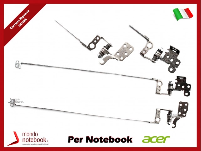 Cerniere Hinges ACER Aspire E1-521 E1-571 E1-531 (COPPIA)