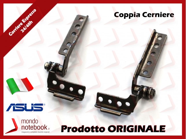 Cerniere Hinges ASUS EeePC 1015PEG 1015PDX 1015PE 1015PEB 1015PED (COPPIA)