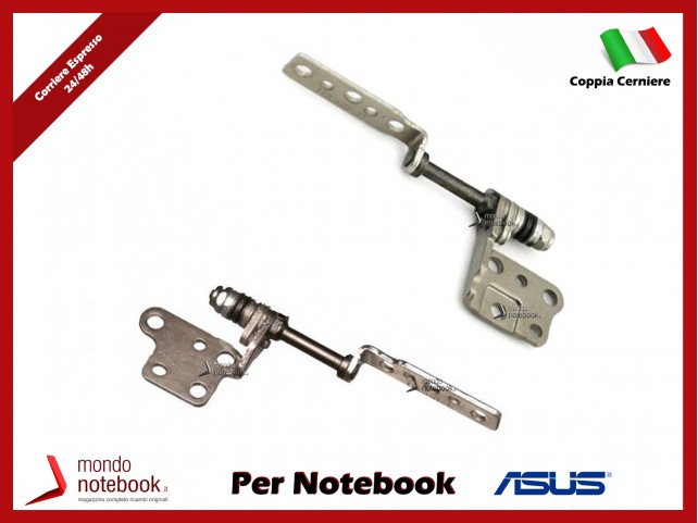 Cerniere Hinges ASUS UX310 UX310UA UX310UF UX410UA UX410UF X410UV (COPPIA)