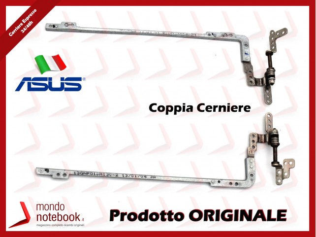 Cerniere Hinges ASUS VivoBook S200E X202E X201E F202E S200 (Coppia)