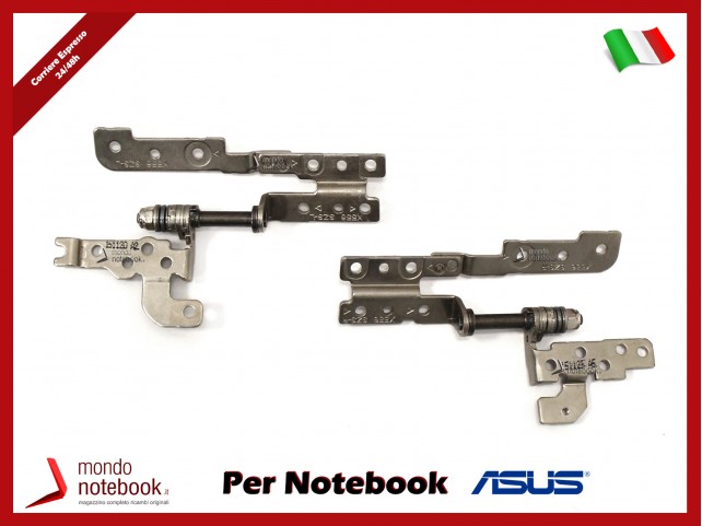 Cerniere Hinges ASUS X556 A556U K556U F556U (Coppia)