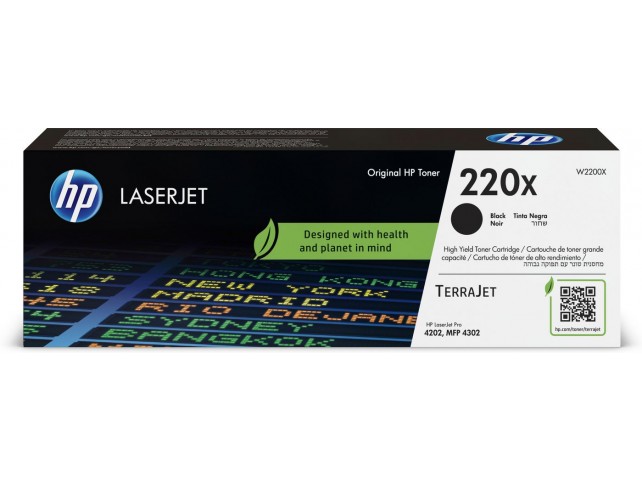 HP 220X Black Original Laserjet  Toner Cartridge