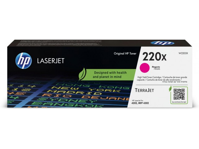 HP 220X Magenta Original  Laserjet Toner Cartridge