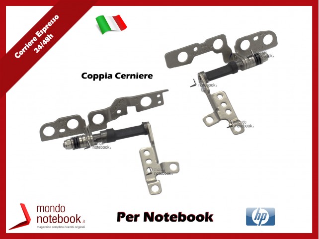 Cerniere Hinges HP 15-CX (COPPIA)