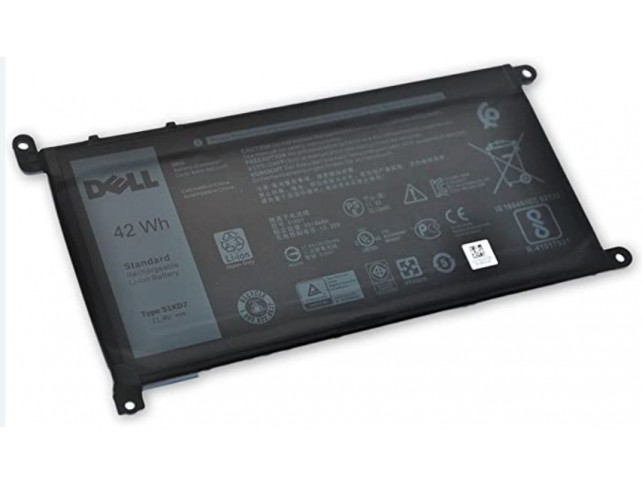 Dell Battery, 42WHR, 3Cell,  Lithium-Ion