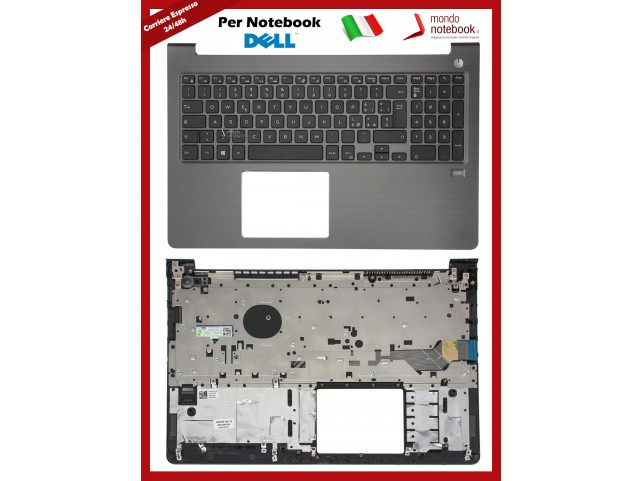 Tastiera con Top Case DELL Vostro 15-5000 15 (5568) (Grigia) Italiana Con FP