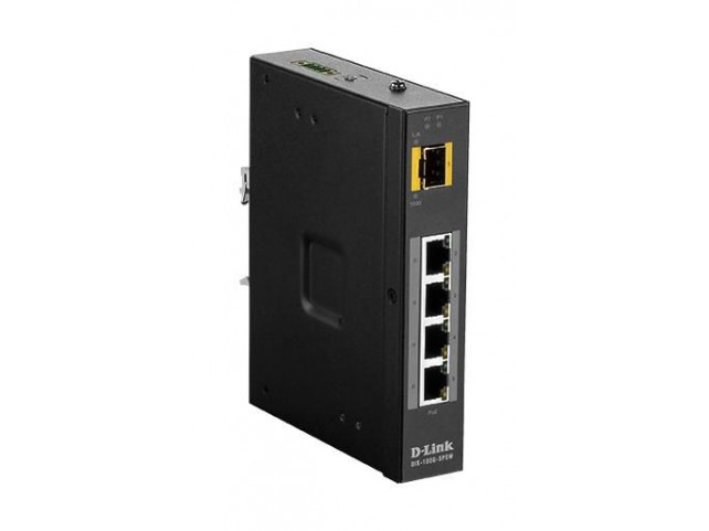 D-Link 5 Port Unmanaged Switch with  4 x 10/100/1000BaseT(X) ports