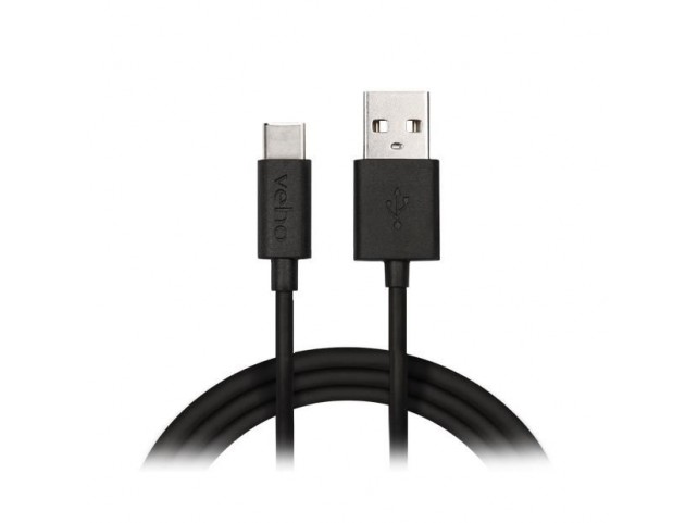 USB to USB Type C Cable 1m  black - retail packaged