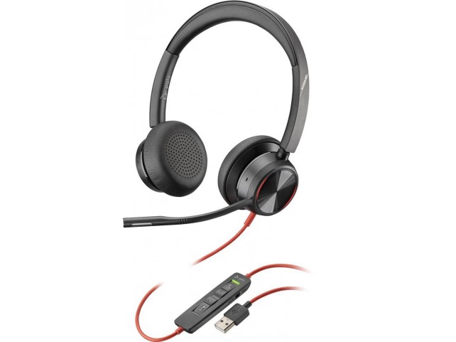 Poly BLACKWIRE 8225, BW8225 USB-A  re 8225, Headphones,