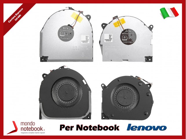 Ventole Dual Fan Lenovo Legion Y540-15IRH (Coppia Ventole) 5F10S13886