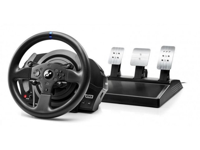 Thrustmaster T300 Rs Gt Black Steering  Wheel + Pedals Analogue /